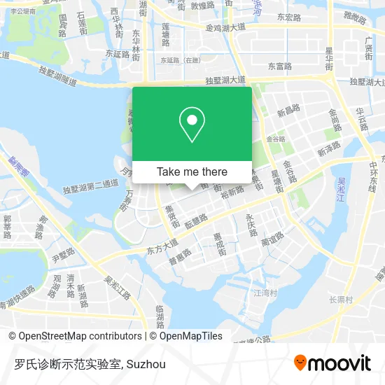 罗氏诊断示范实验室 map