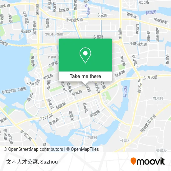 文萃人才公寓 map