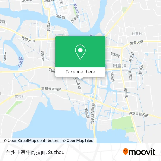 兰州正宗牛肉拉面 map