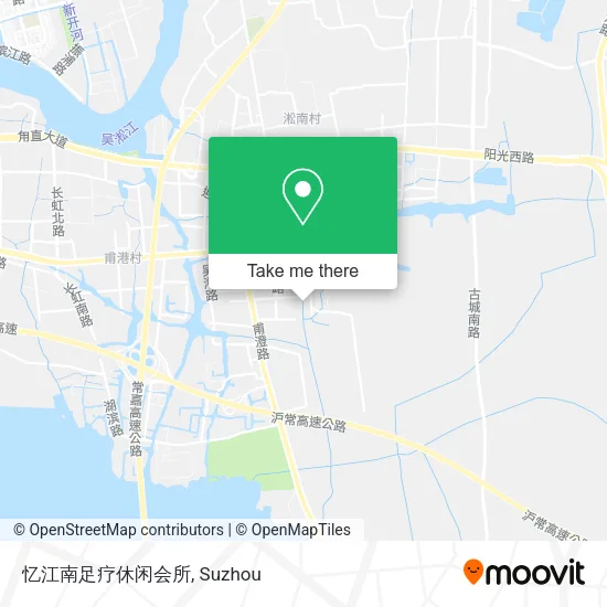 忆江南足疗休闲会所 map