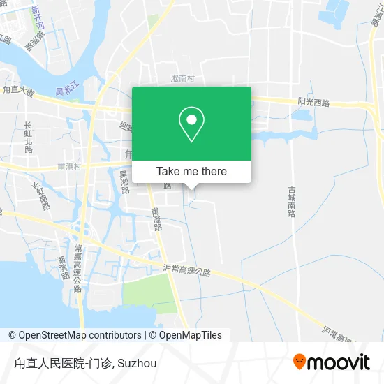 甪直人民医院-门诊 map
