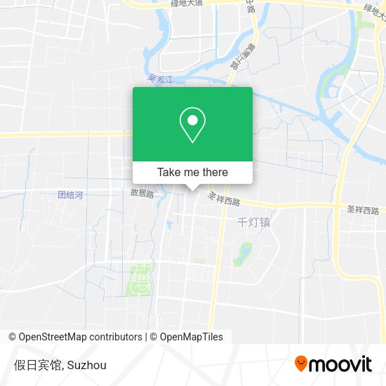 假日宾馆 map