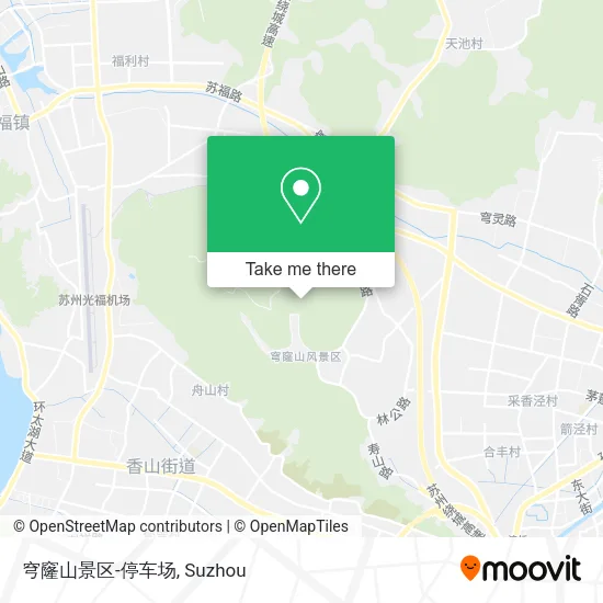 穹窿山景区-停车场 map