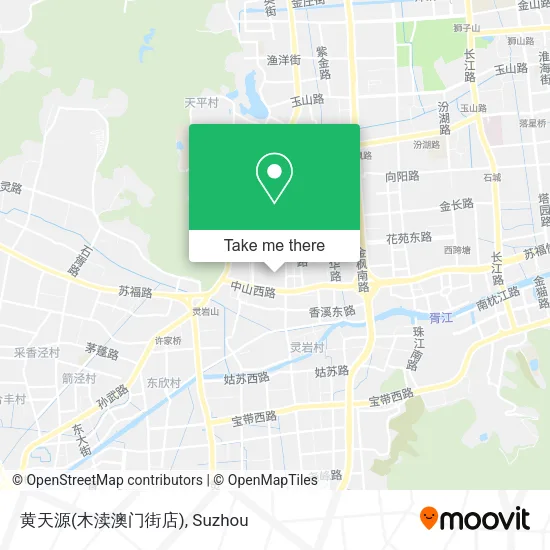 黄天源(木渎澳门街店) map