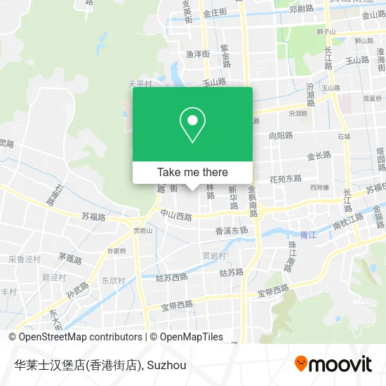 华莱士汉堡店(香港街店) map