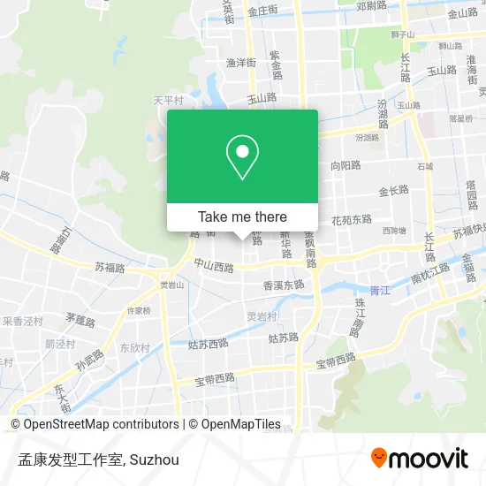 孟康发型工作室 map