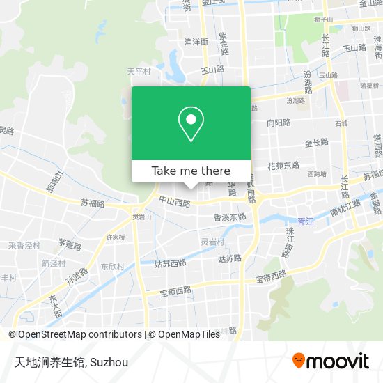 天地涧养生馆 map