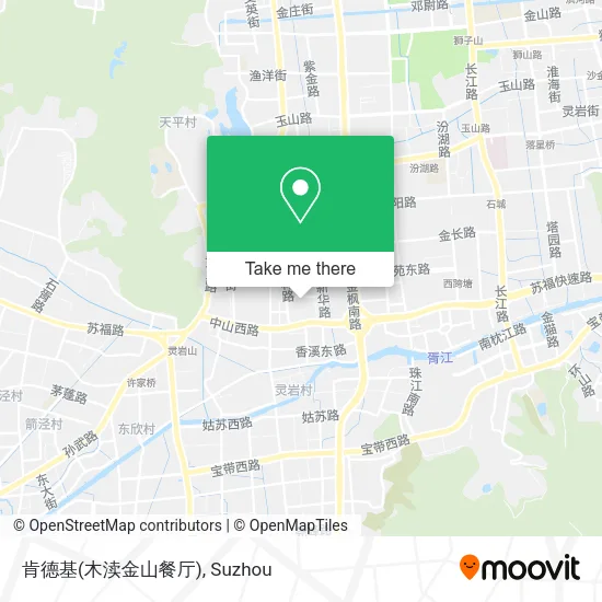 肯德基(木渎金山餐厅) map