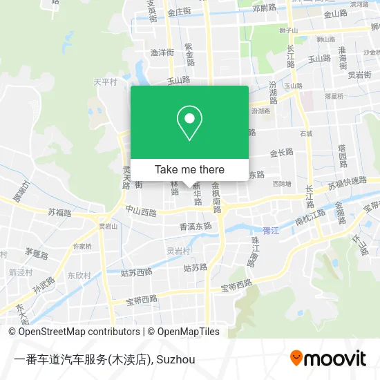 一番车道汽车服务(木渎店) map