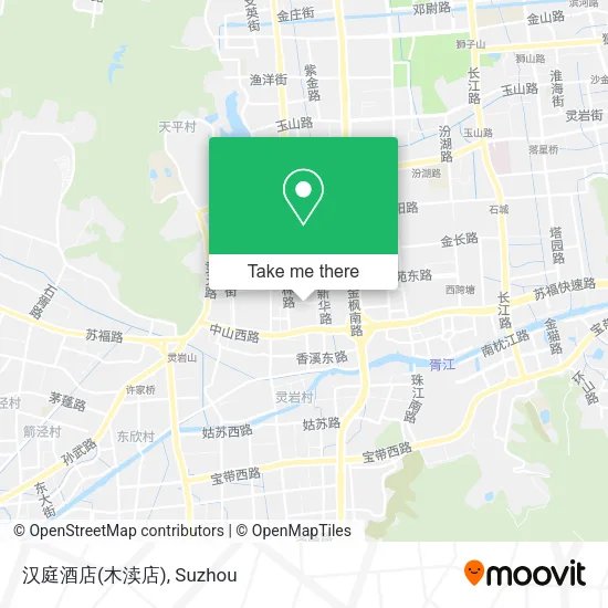 汉庭酒店(木渎店) map