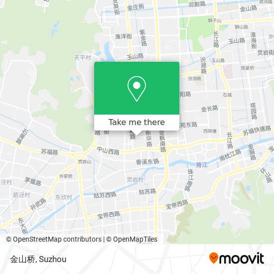 金山桥 map