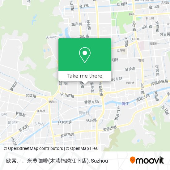 欧索、、米萝咖啡(木渎锦绣江南店) map