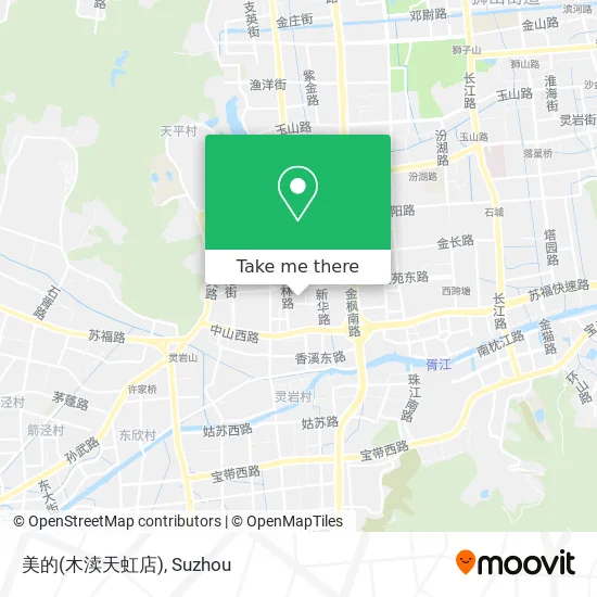 美的(木渎天虹店) map