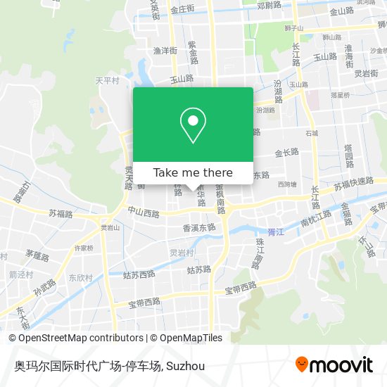 奥玛尔国际时代广场-停车场 map