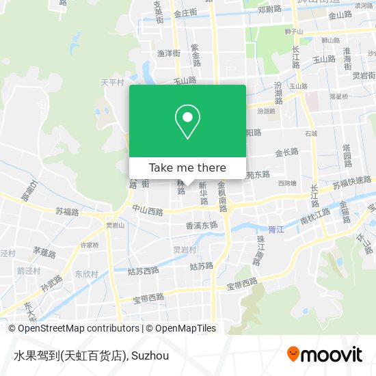 水果驾到(天虹百货店) map