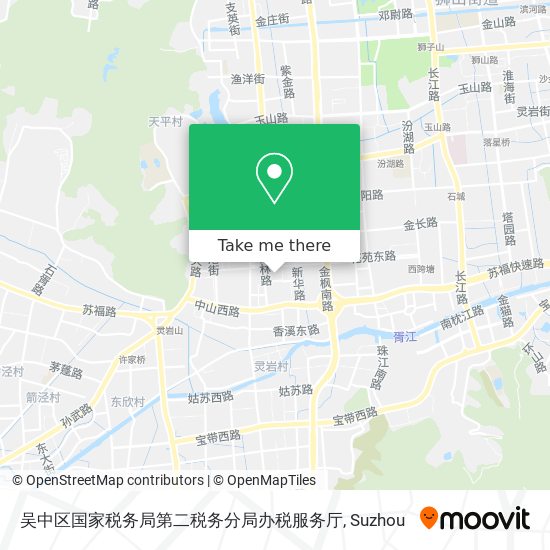 吴中区国家税务局第二税务分局办税服务厅 map