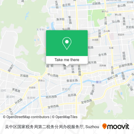 吴中区国家税务局第二税务分局办税服务厅 map