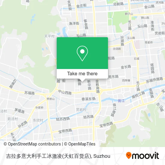 吉拉多意大利手工冰激凌(天虹百货店) map