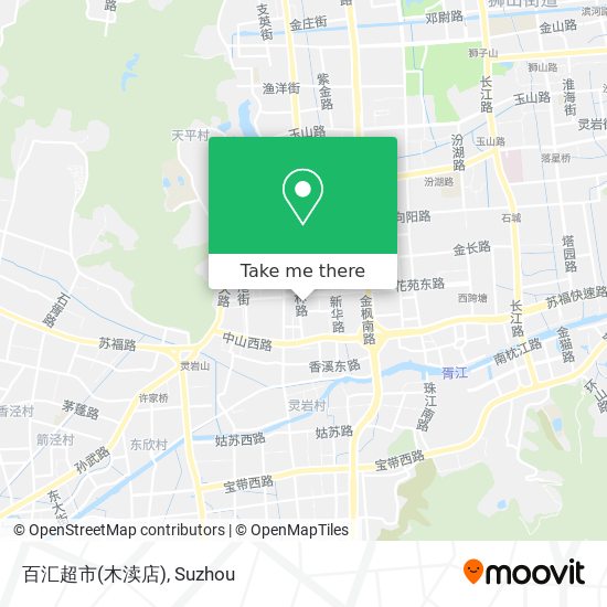 百汇超市(木渎店) map