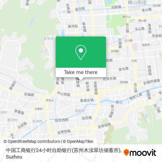 中国工商银行24小时自助银行(苏州木渎翠坊储蓄所) map