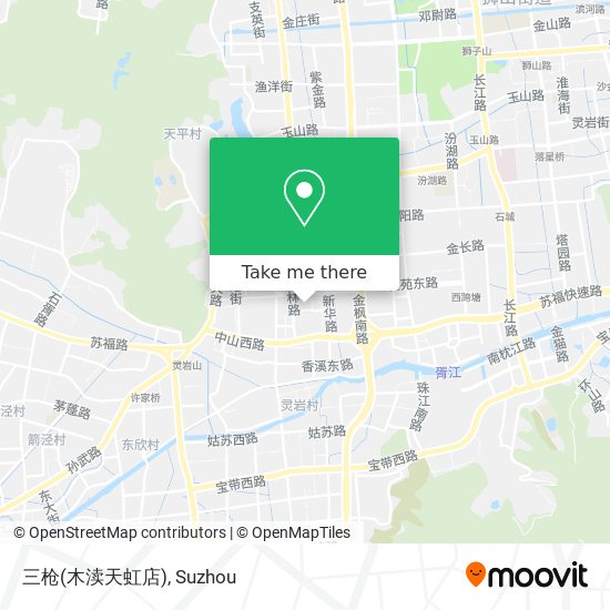 三枪(木渎天虹店) map