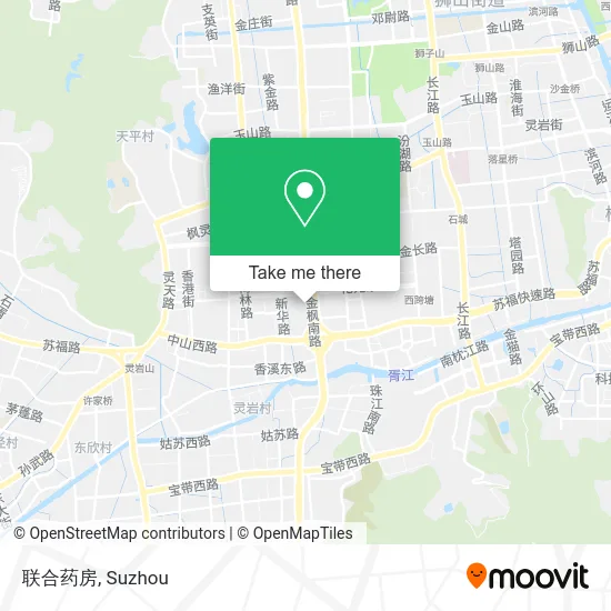 联合药房 map