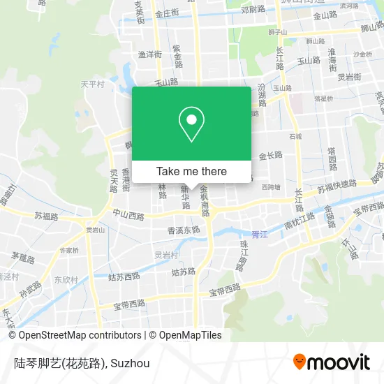 陆琴脚艺(花苑路) map