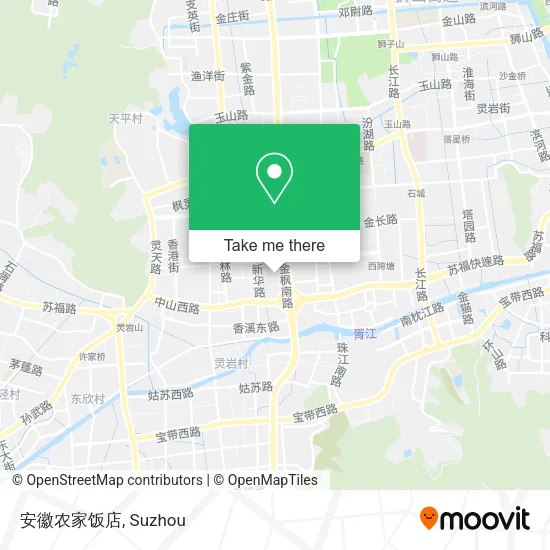 安徽农家饭店 map