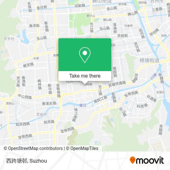 西跨塘邨 map