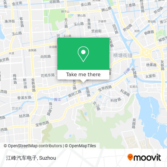 江峰汽车电子 map