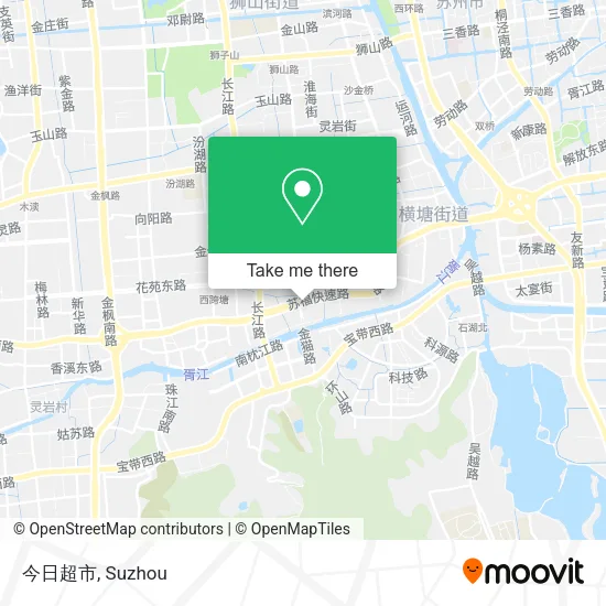 今日超市 map