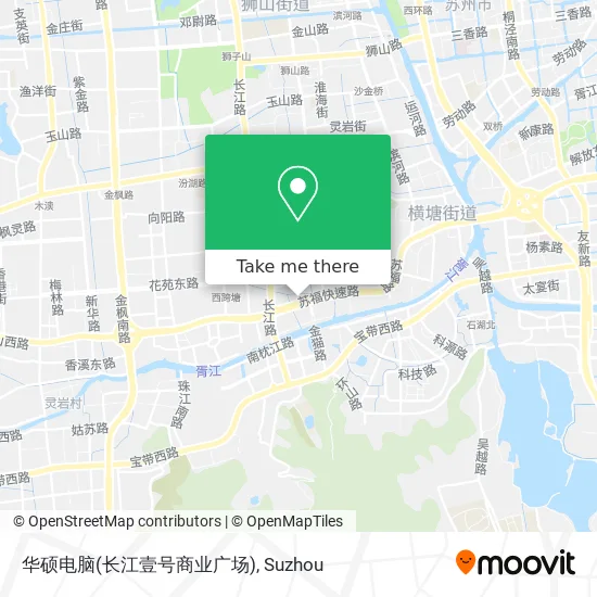 华硕电脑(长江壹号商业广场) map