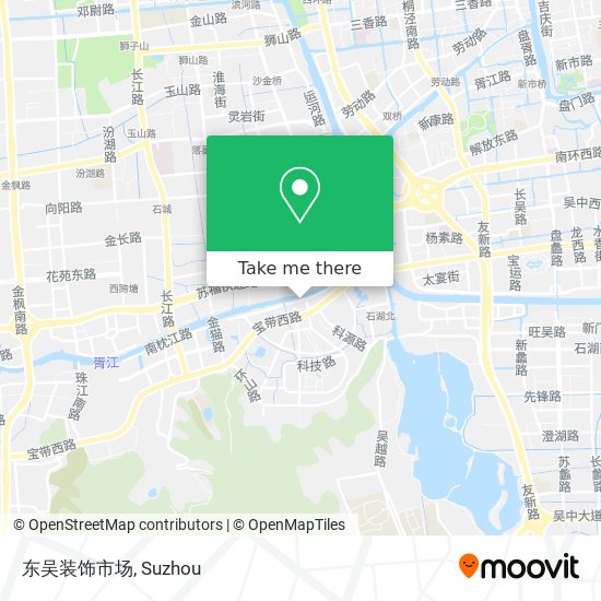 东吴装饰市场 map