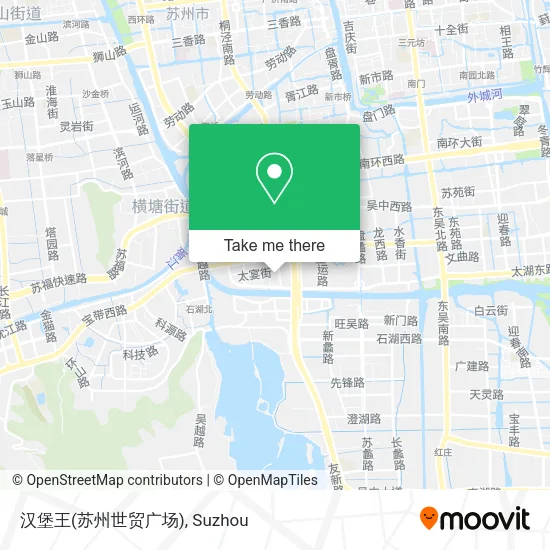 汉堡王(苏州世贸广场) map