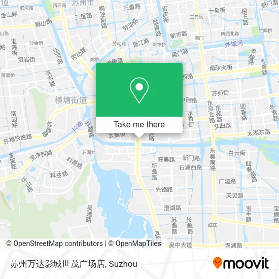 苏州万达影城世茂广场店 map