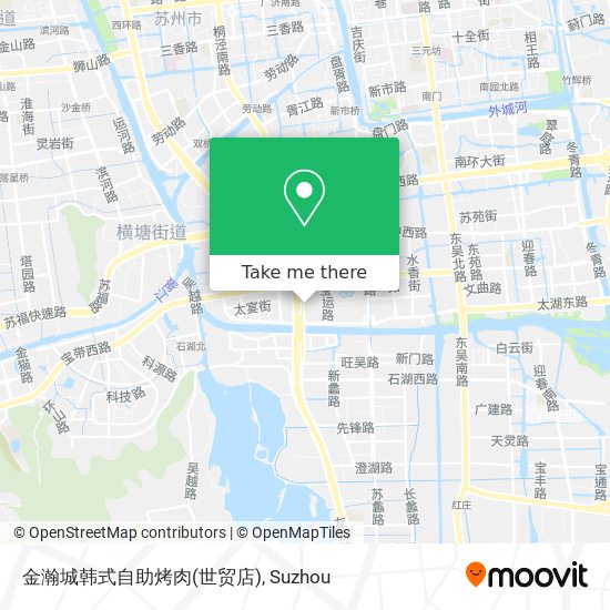 金瀚城韩式自助烤肉(世贸店) map