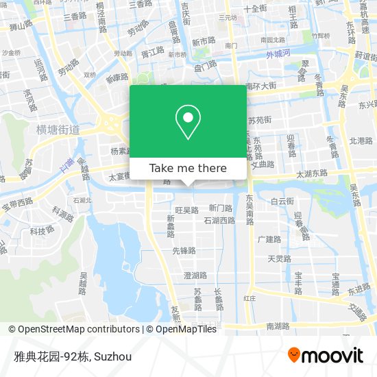 雅典花园-92栋 map