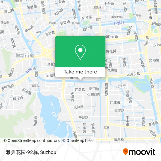 雅典花园-92栋 map