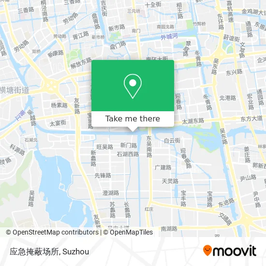 应急掩蔽场所 map