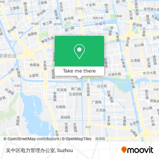 吴中区电力管理办公室 map