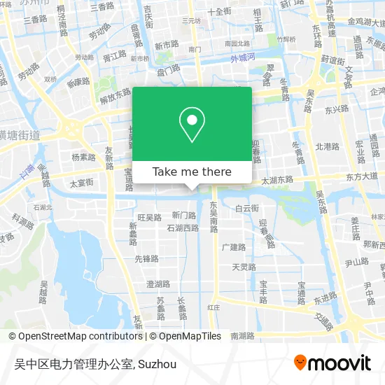 吴中区电力管理办公室 map