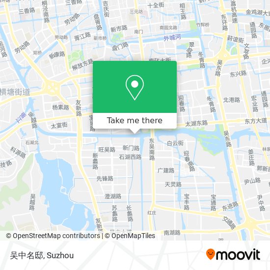 吴中名邸 map