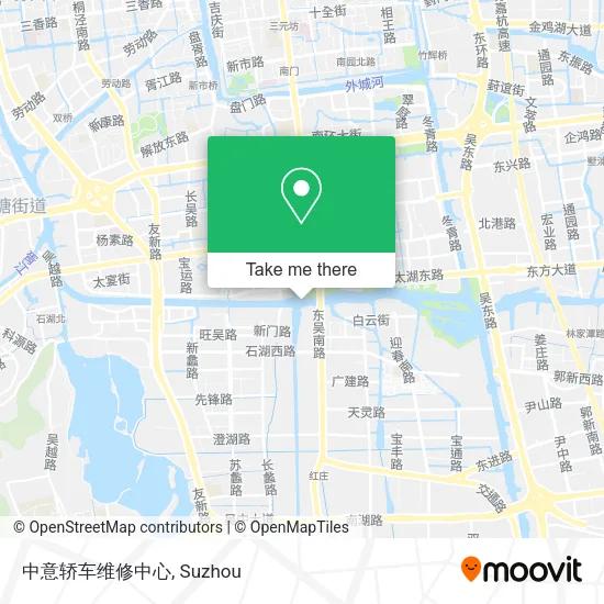 中意轿车维修中心 map