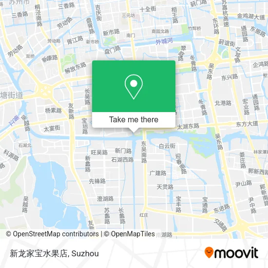 新龙家宝水果店 map