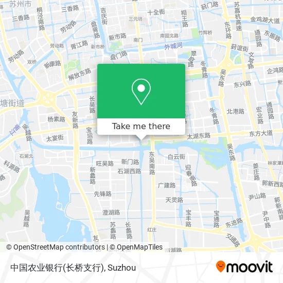 中国农业银行(长桥支行) map