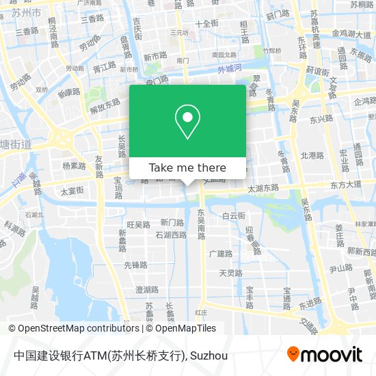 中国建设银行ATM(苏州长桥支行) map