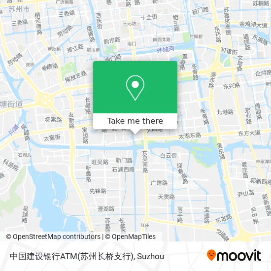 中国建设银行ATM(苏州长桥支行) map