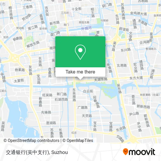 交通银行(吴中支行) map