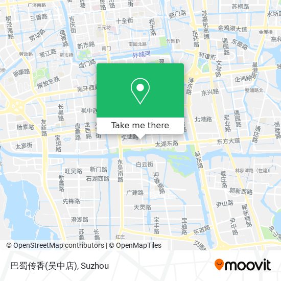 巴蜀传香(吴中店) map