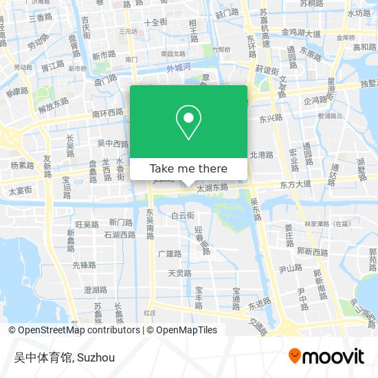 吴中体育馆 map